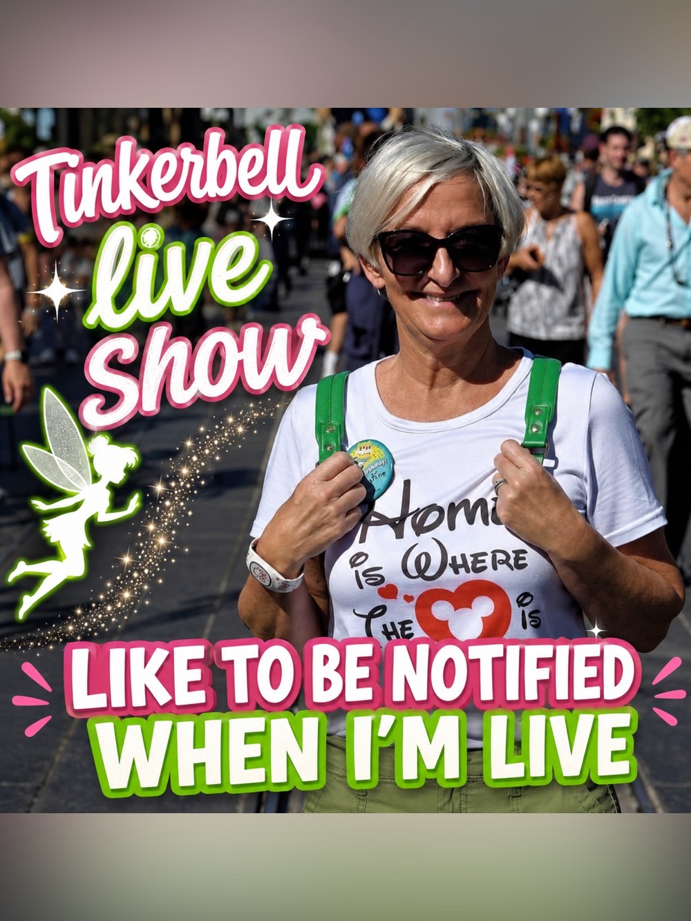 TINKERBELLE is LIVE 🧚🧚😱. LIKE THIS POST TO BE NOTIFIED WHEN I GO LIVE